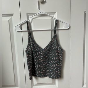 American Eagle floral tank top | size: small